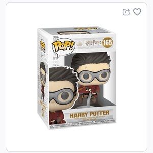 Funko Pop Harry Potter in Red Quidditch Outfit